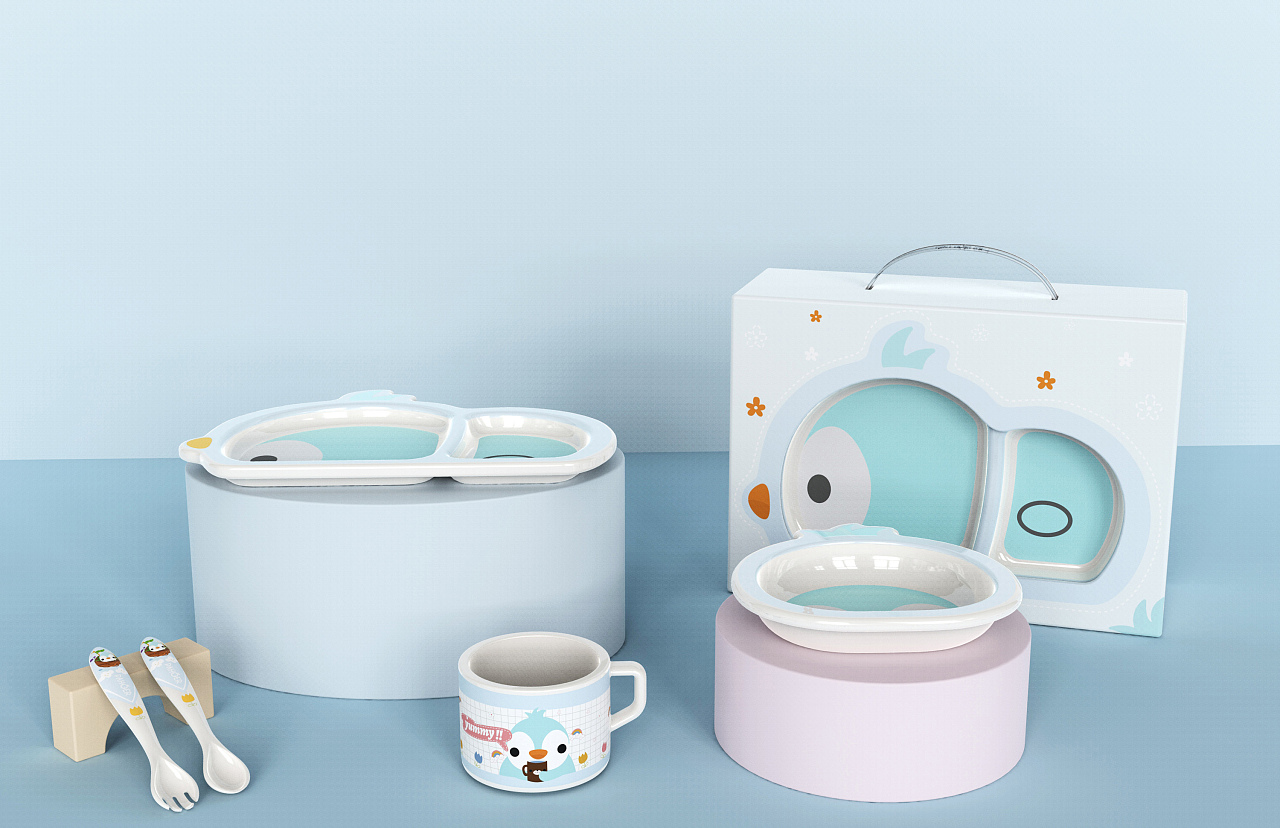 pahoer兒童餐具 設(shè)計美學(xué)與安全實用并重的文化生活用品